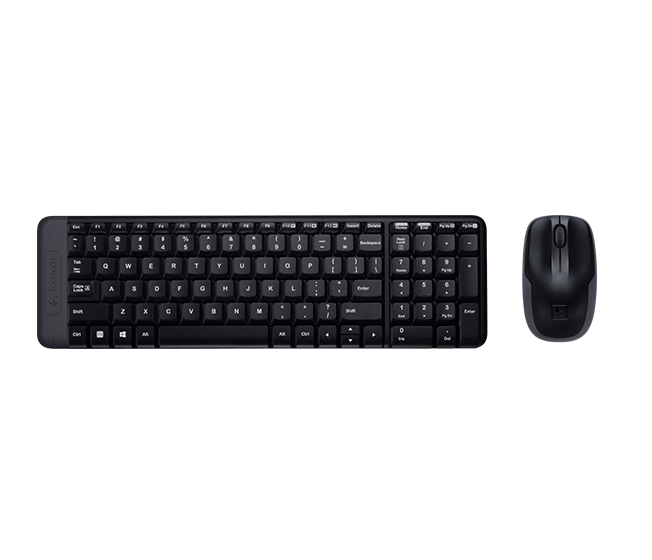 Logitech Teclado y Mouse Inalámbrico Español