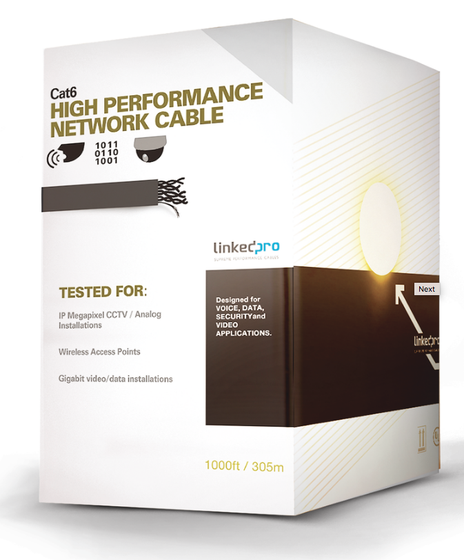  LinkedPro Pie Cable Utp 4 Pairs Certified