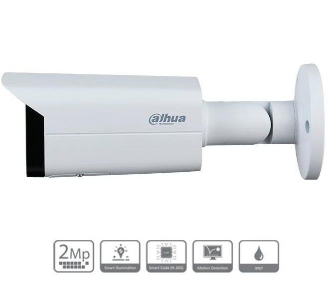 Dahua  DH-IPC-HFW1230T1-ZS-S5 Bullet IP Camera Motorized 1080p Poe