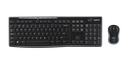 Logitech Teclado y Mouse Inalambrico Español