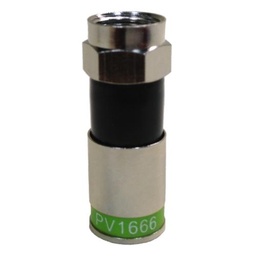 [PV1666]  RG6 Threadable Female Compression Connector